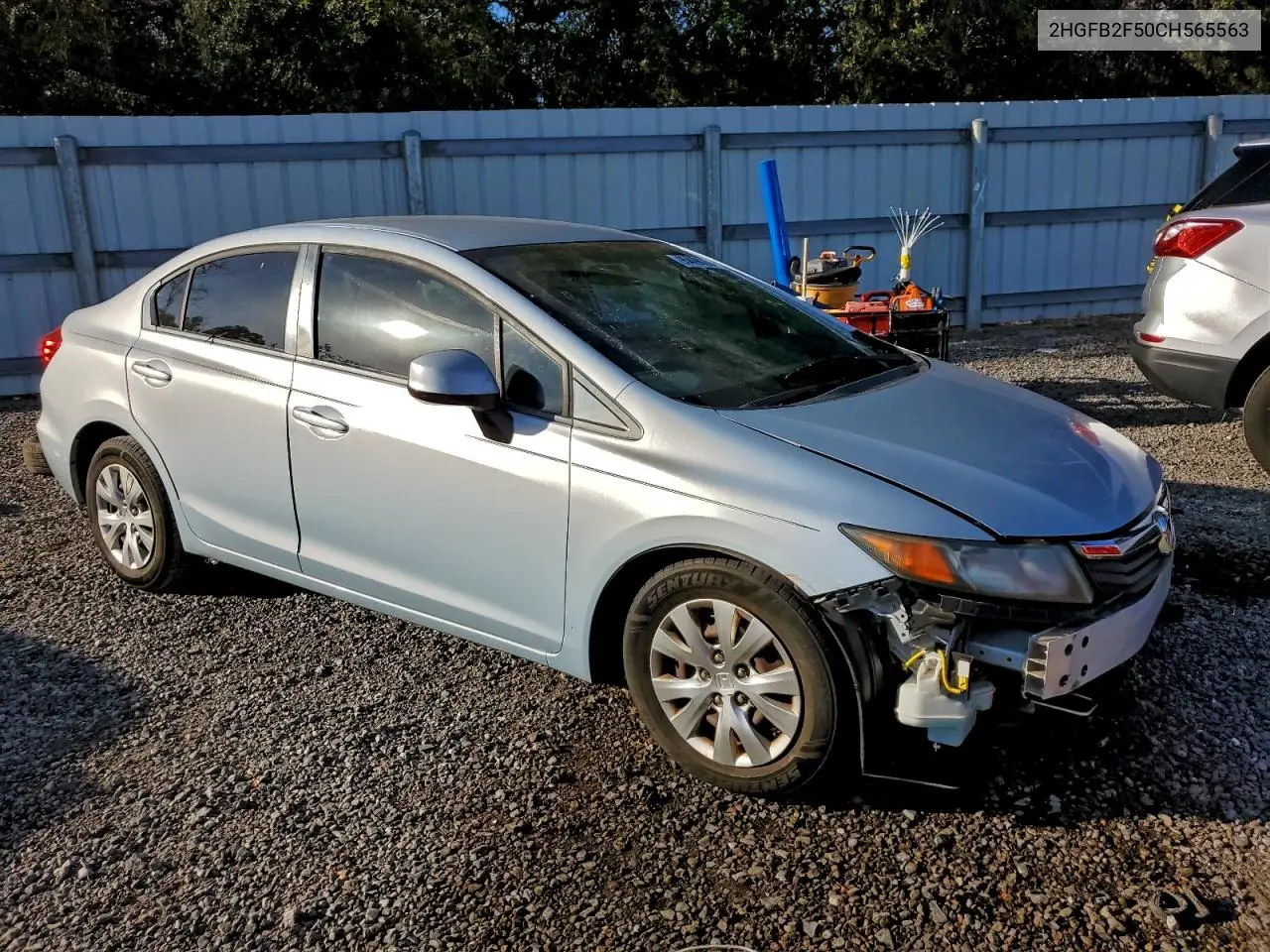 2HGFB2F50CH565563 2012 Honda Civic Lx