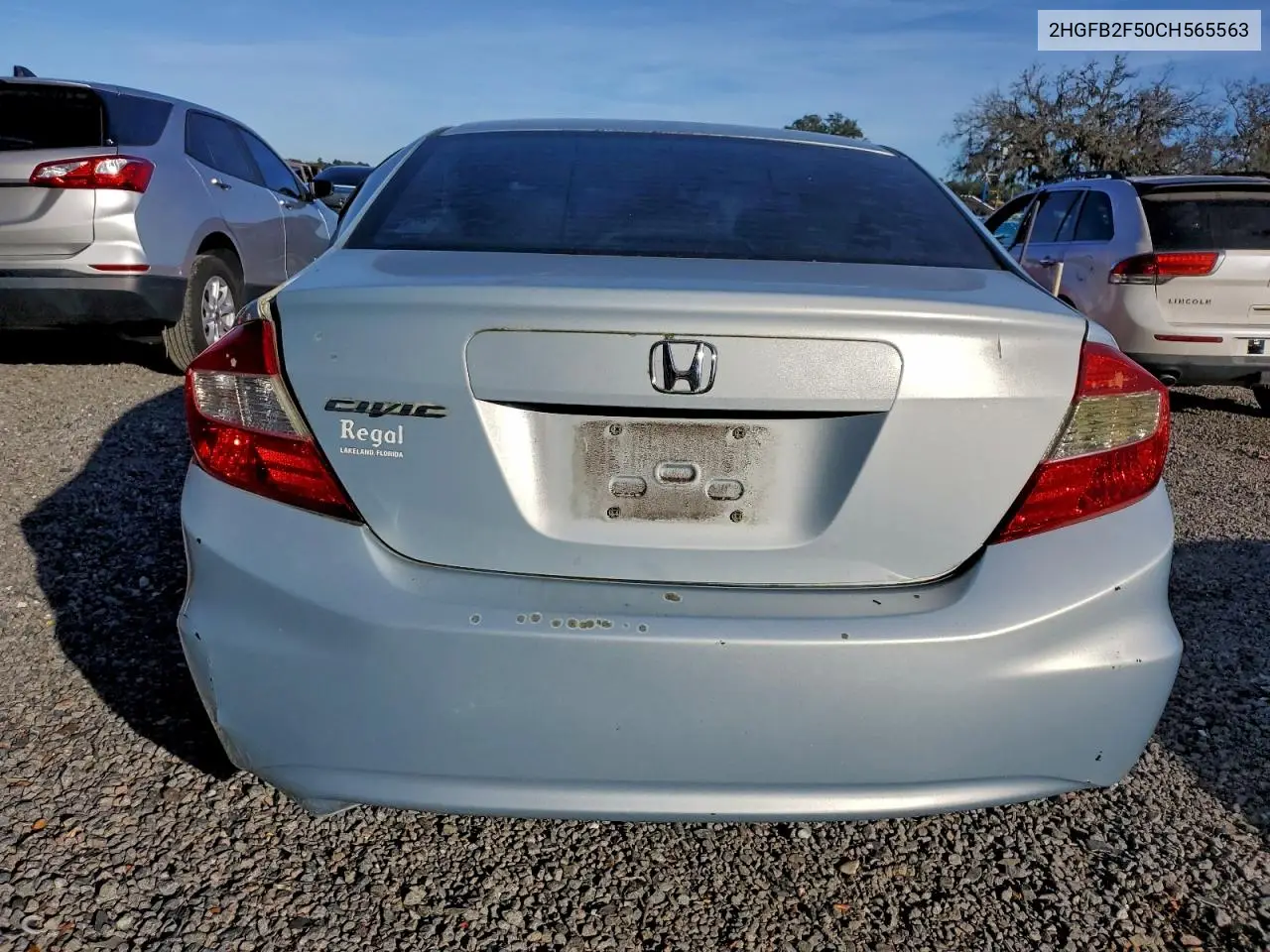 2HGFB2F50CH565563 2012 Honda Civic Lx