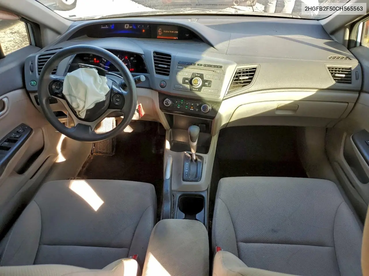 2HGFB2F50CH565563 2012 Honda Civic Lx