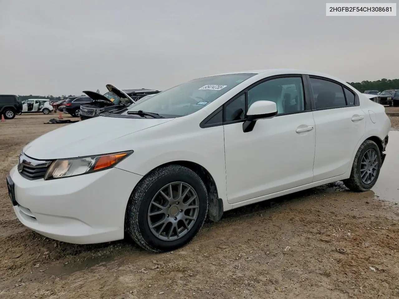 2HGFB2F54CH308681 2012 Honda Civic Lx
