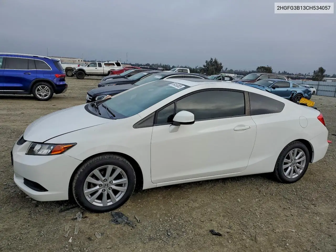 2HGFG3B13CH534057 2012 Honda Civic Exl