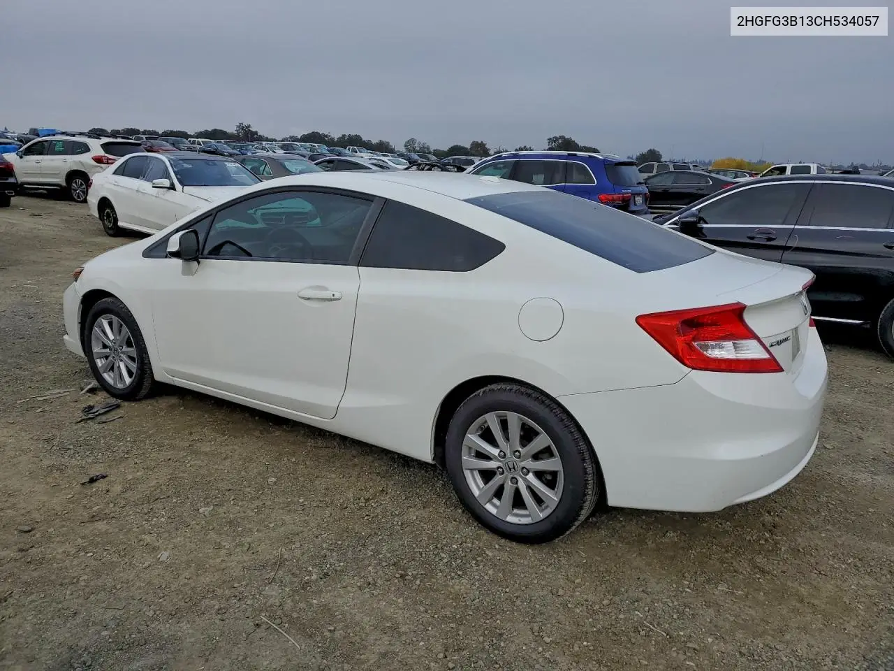 2HGFG3B13CH534057 2012 Honda Civic Exl