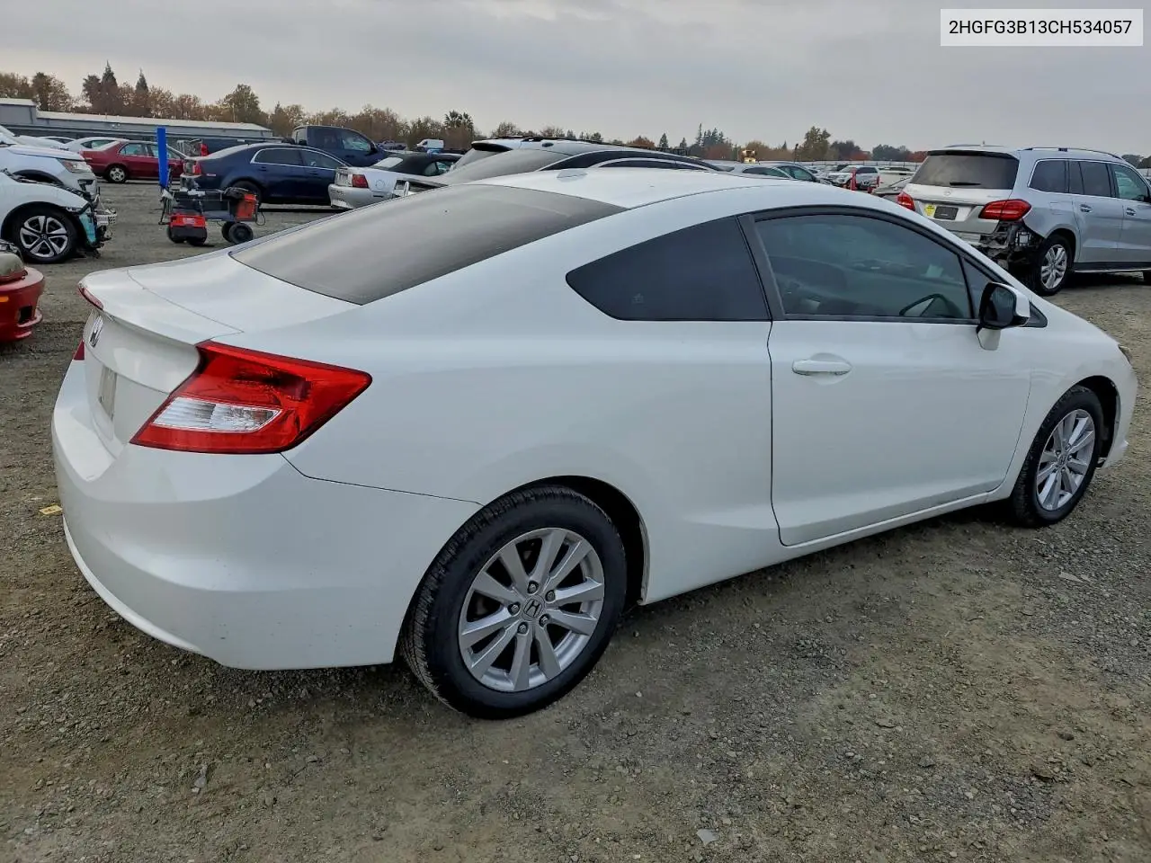 2HGFG3B13CH534057 2012 Honda Civic Exl