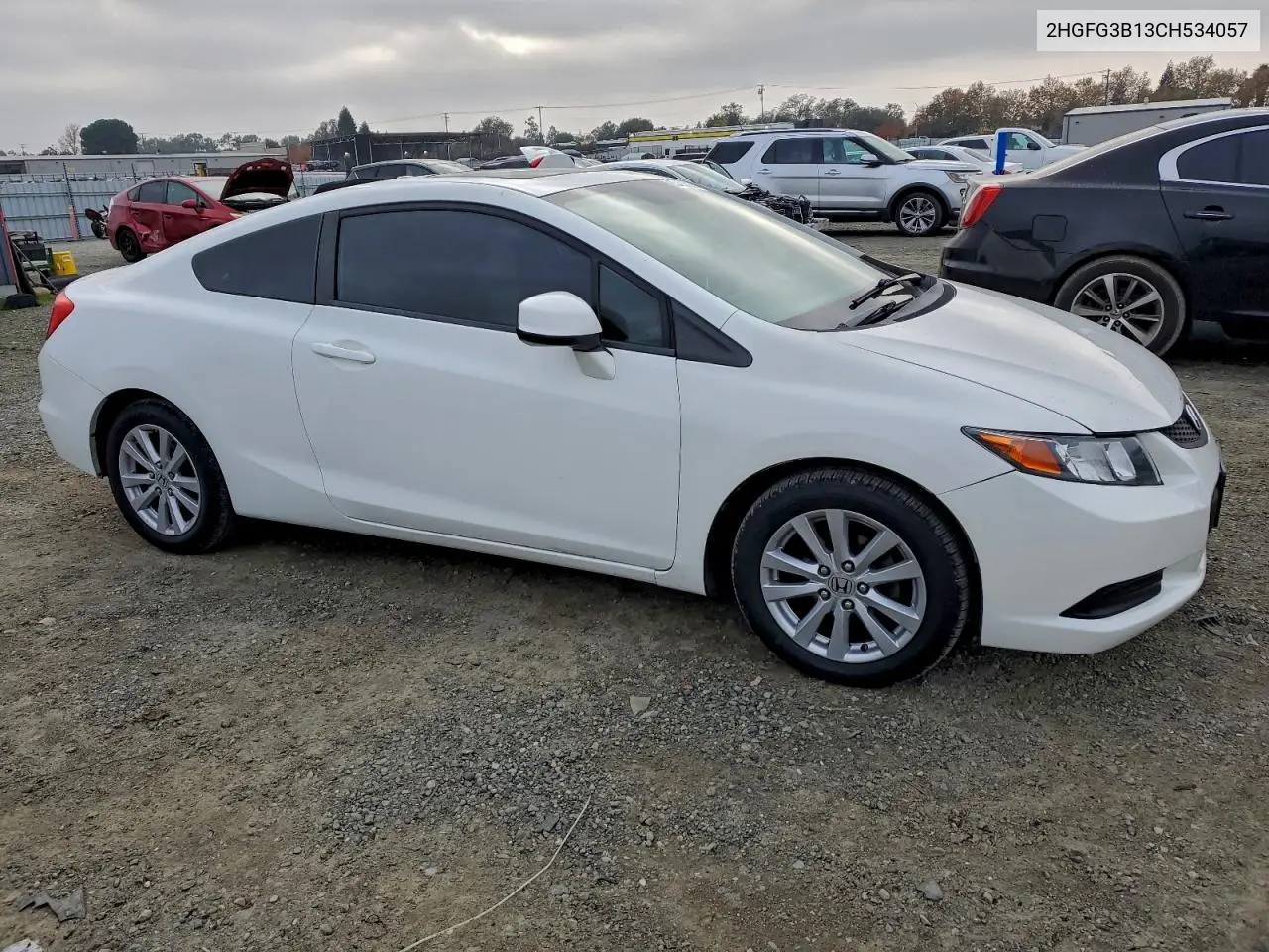 2HGFG3B13CH534057 2012 Honda Civic Exl