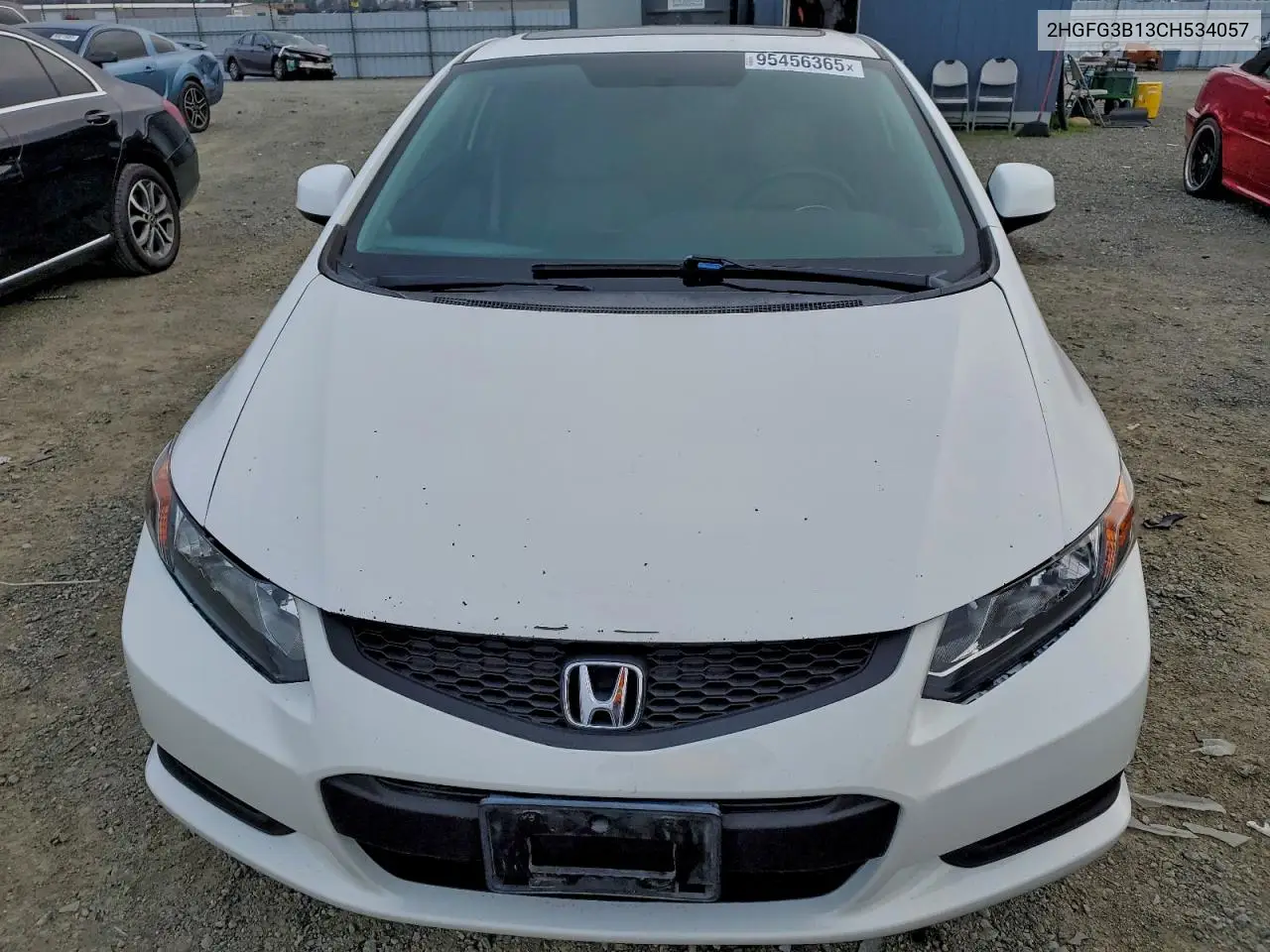 2HGFG3B13CH534057 2012 Honda Civic Exl