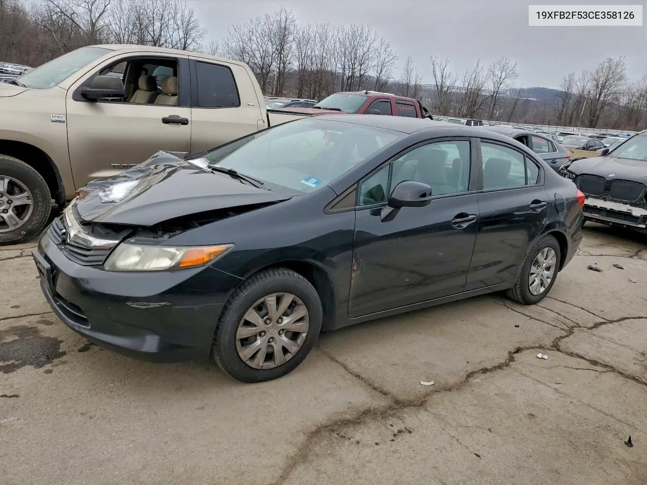 19XFB2F53CE358126 2012 Honda Civic Lx