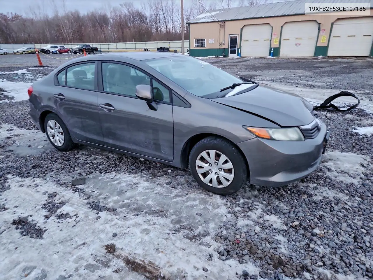 19XFB2F53CE107185 2012 Honda Civic Lx