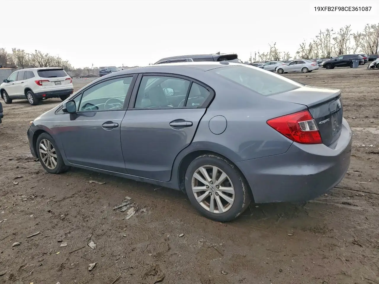 19XFB2F98CE361087 2012 Honda Civic Exl