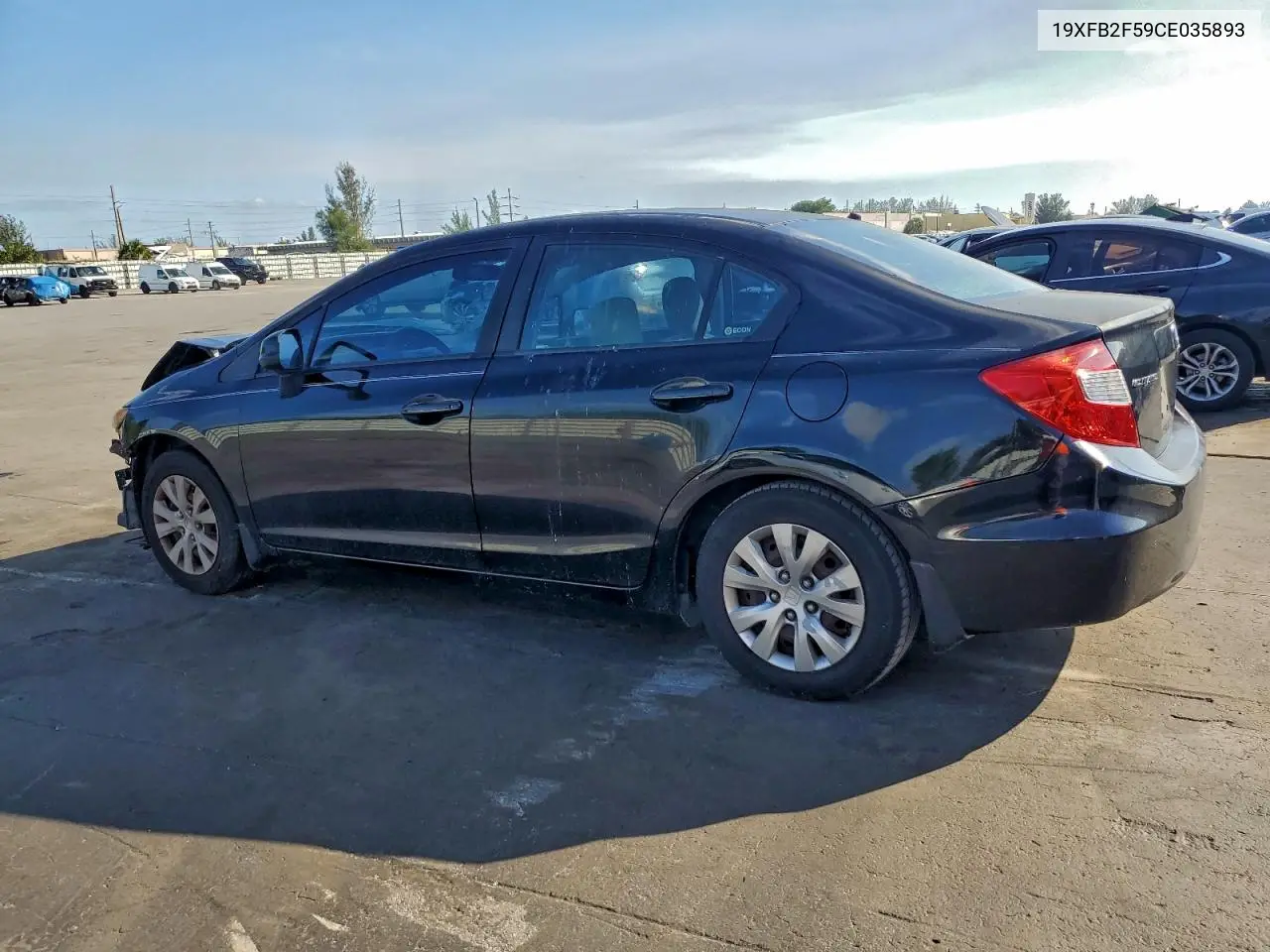 19XFB2F59CE035893 2012 Honda Civic Lx