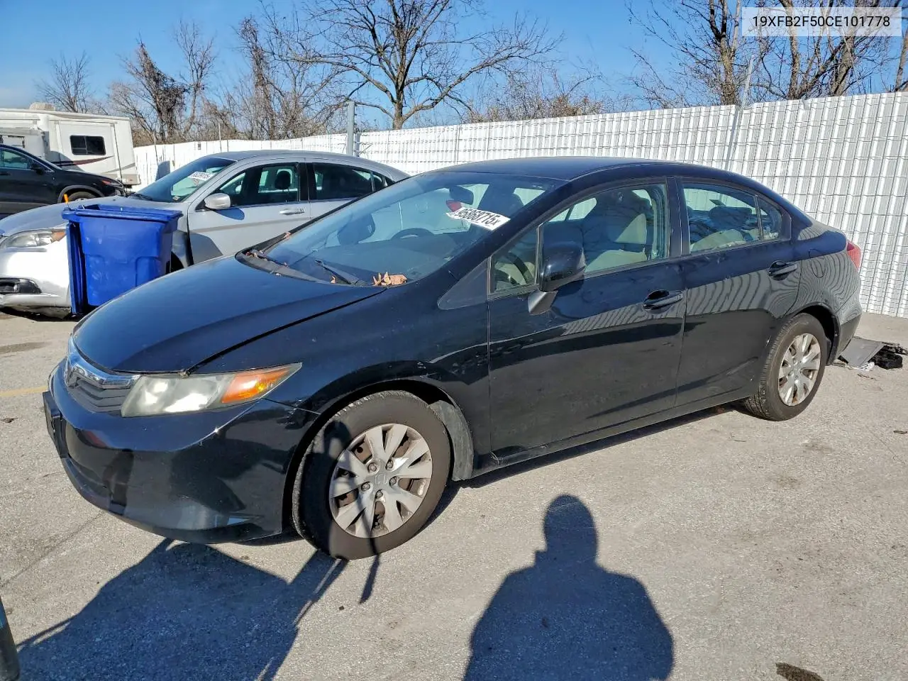 19XFB2F50CE101778 2012 Honda Civic Lx