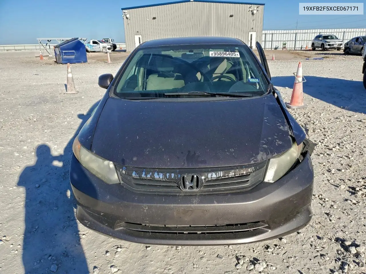 19XFB2F5XCE067171 2012 Honda Civic Lx