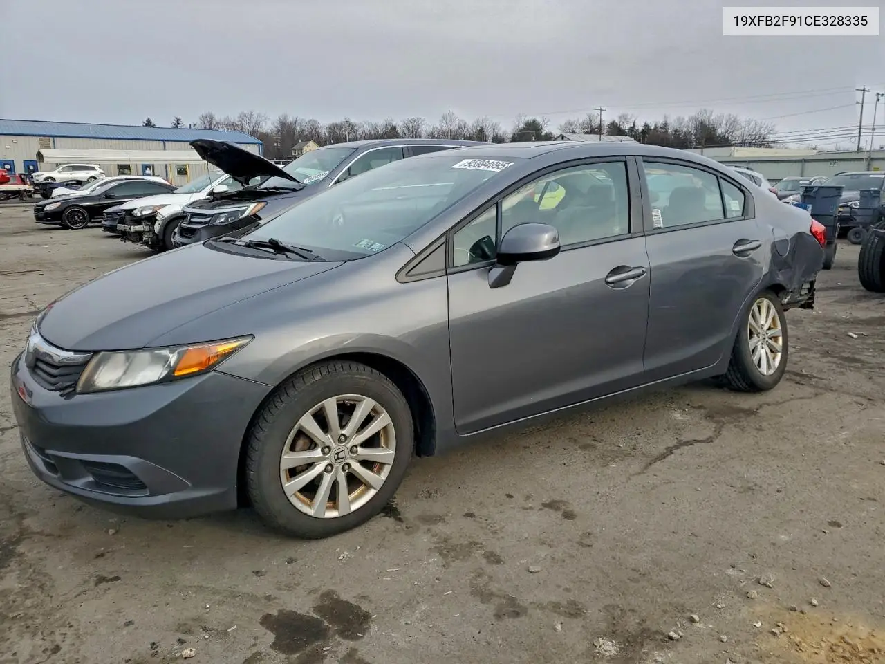 19XFB2F91CE328335 2012 Honda Civic Exl