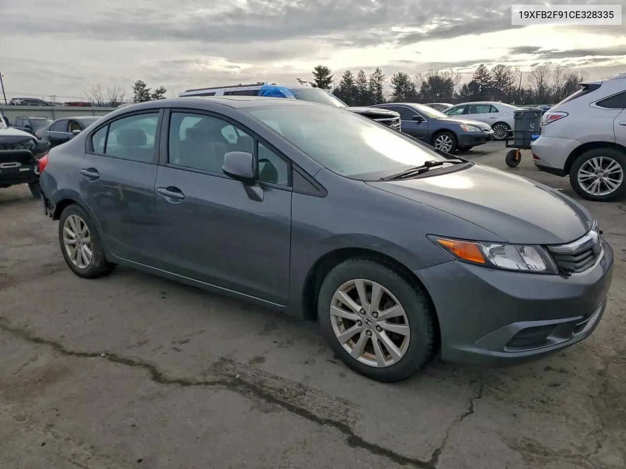 19XFB2F91CE328335 2012 Honda Civic Exl