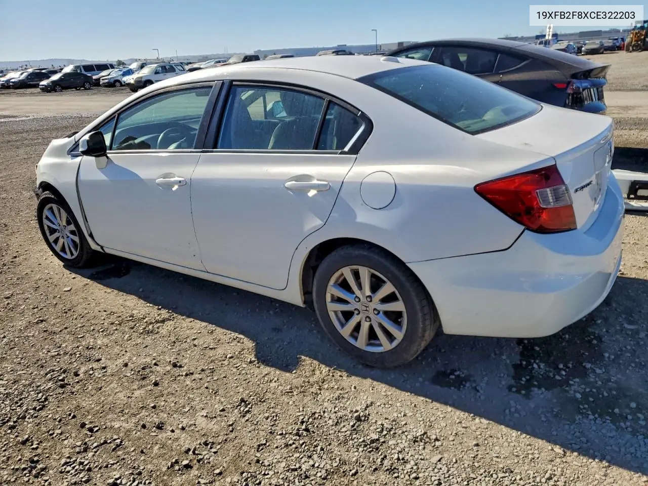 19XFB2F8XCE322203 2012 Honda Civic Ex