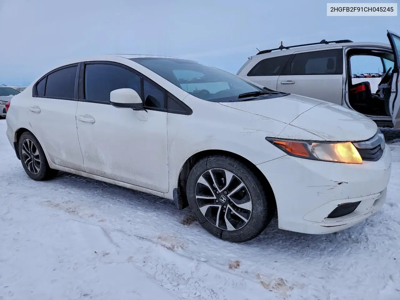 2HGFB2F91CH045245 2012 Honda Civic Exl