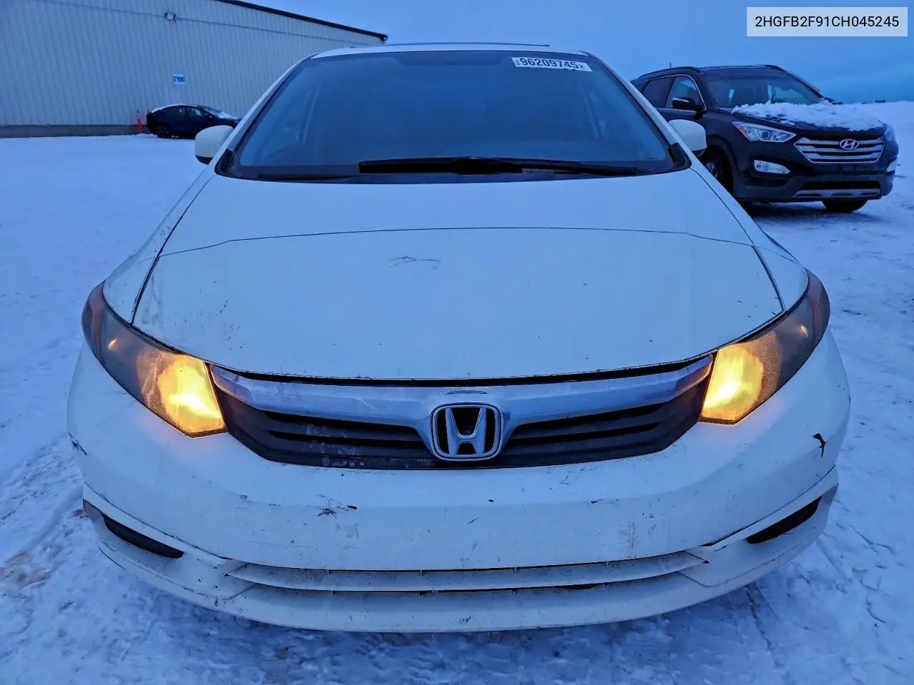 2HGFB2F91CH045245 2012 Honda Civic Exl