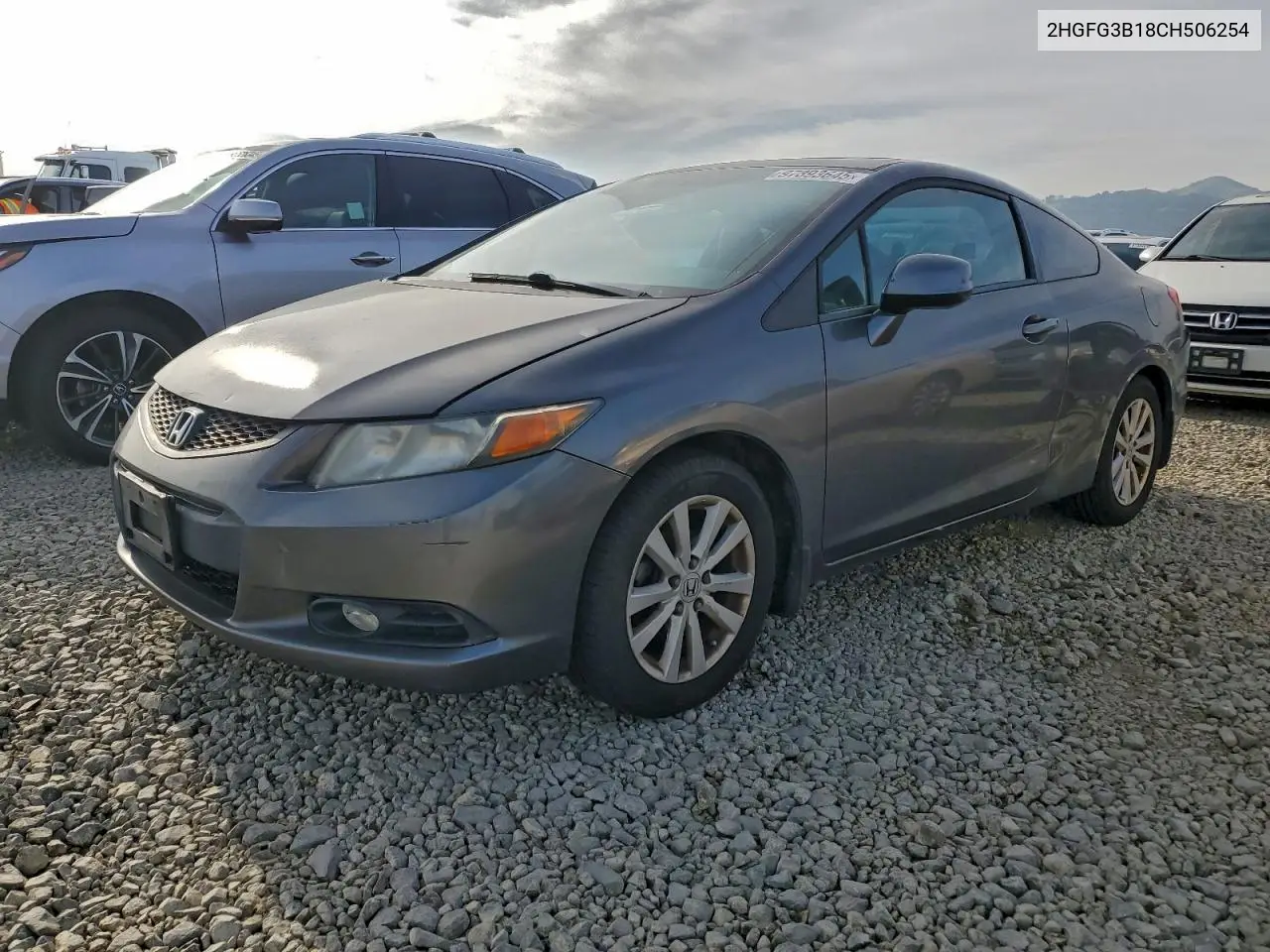 2HGFG3B18CH506254 2012 Honda Civic Exl