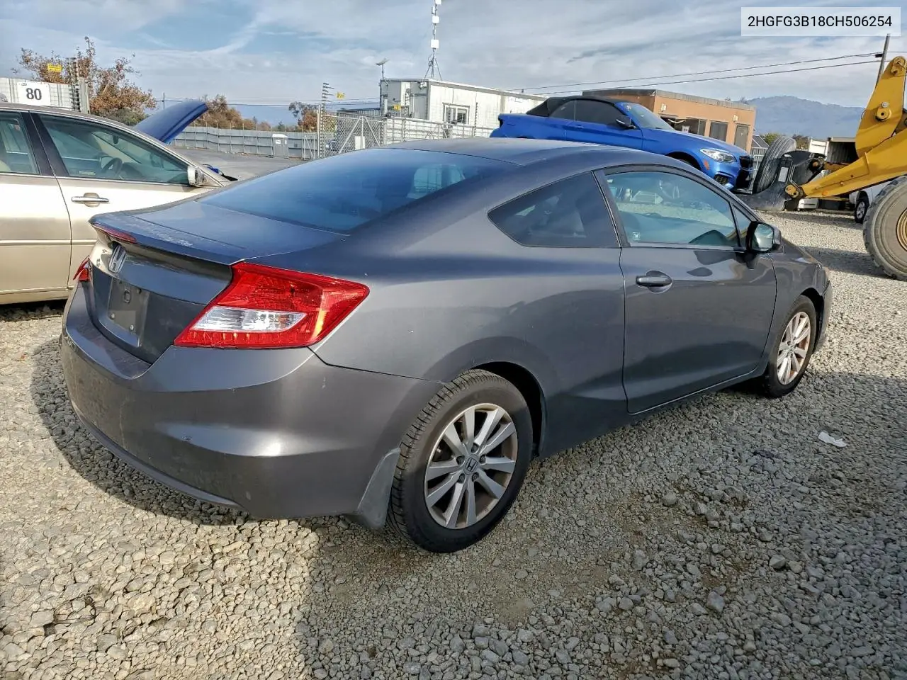 2HGFG3B18CH506254 2012 Honda Civic Exl