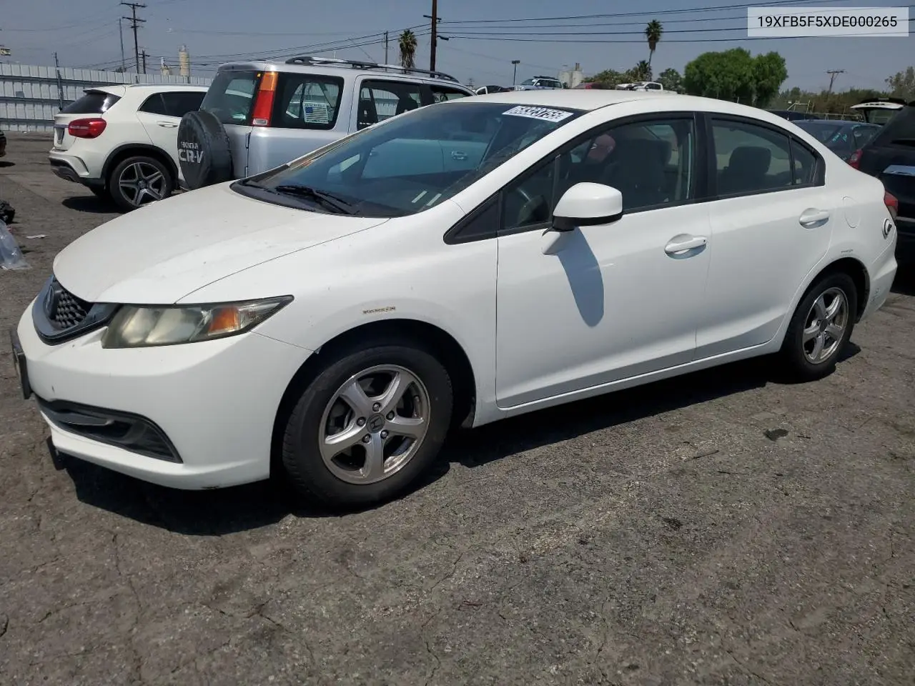 19XFB5F5XDE000265 2013 Honda Civic Natural Gas