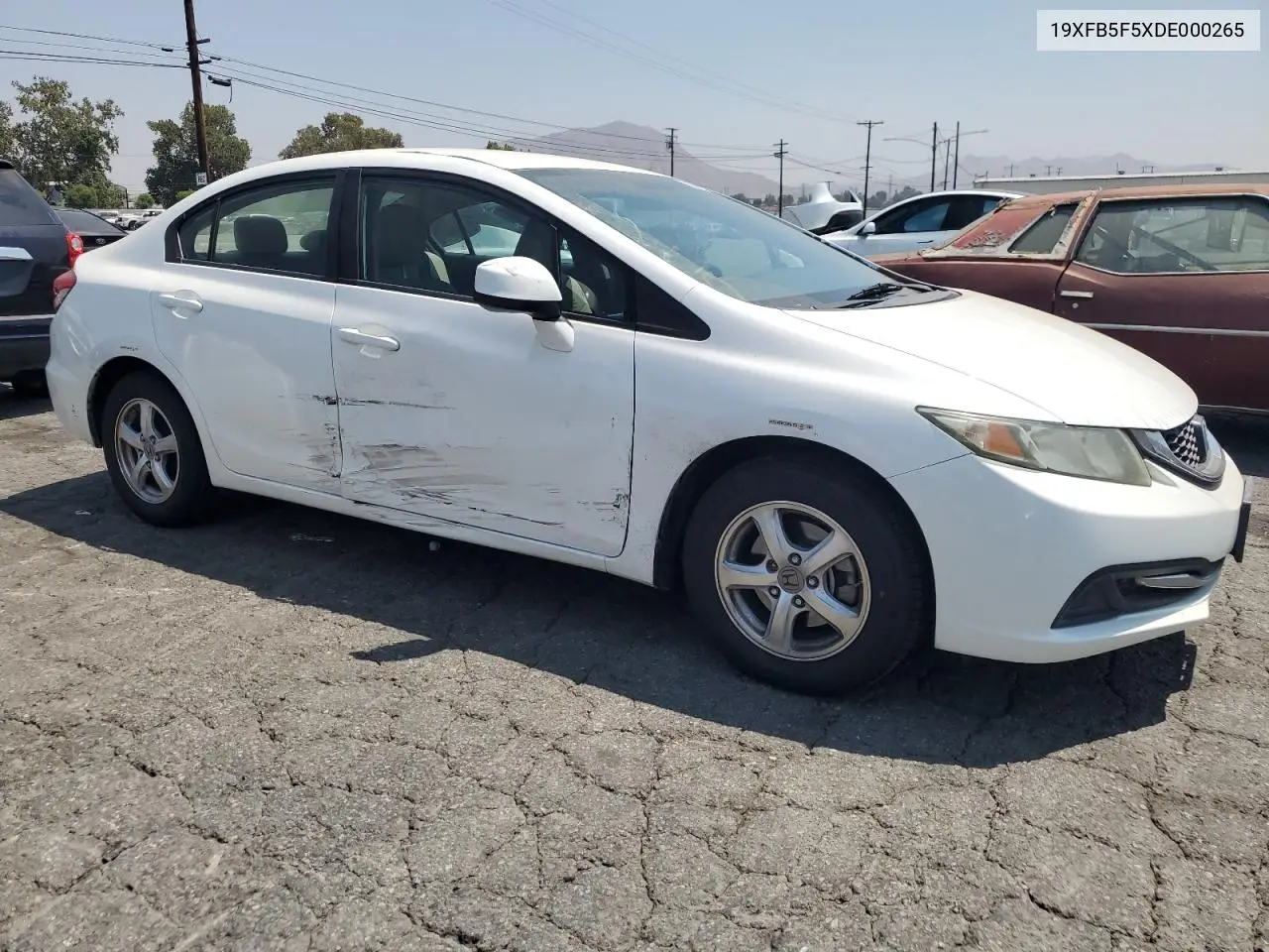 19XFB5F5XDE000265 2013 Honda Civic Natural Gas