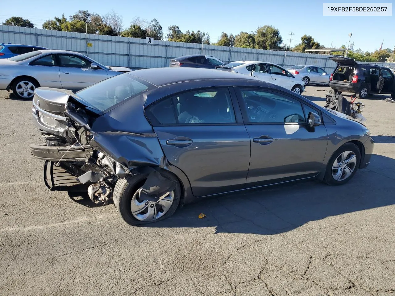 19XFB2F58DE260257 2013 Honda Civic Lx