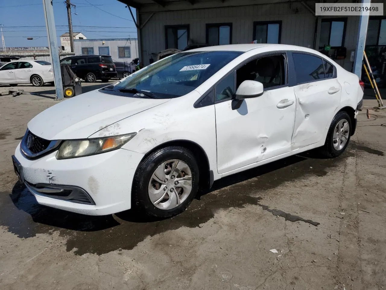 19XFB2F51DE219498 2013 Honda Civic Lx