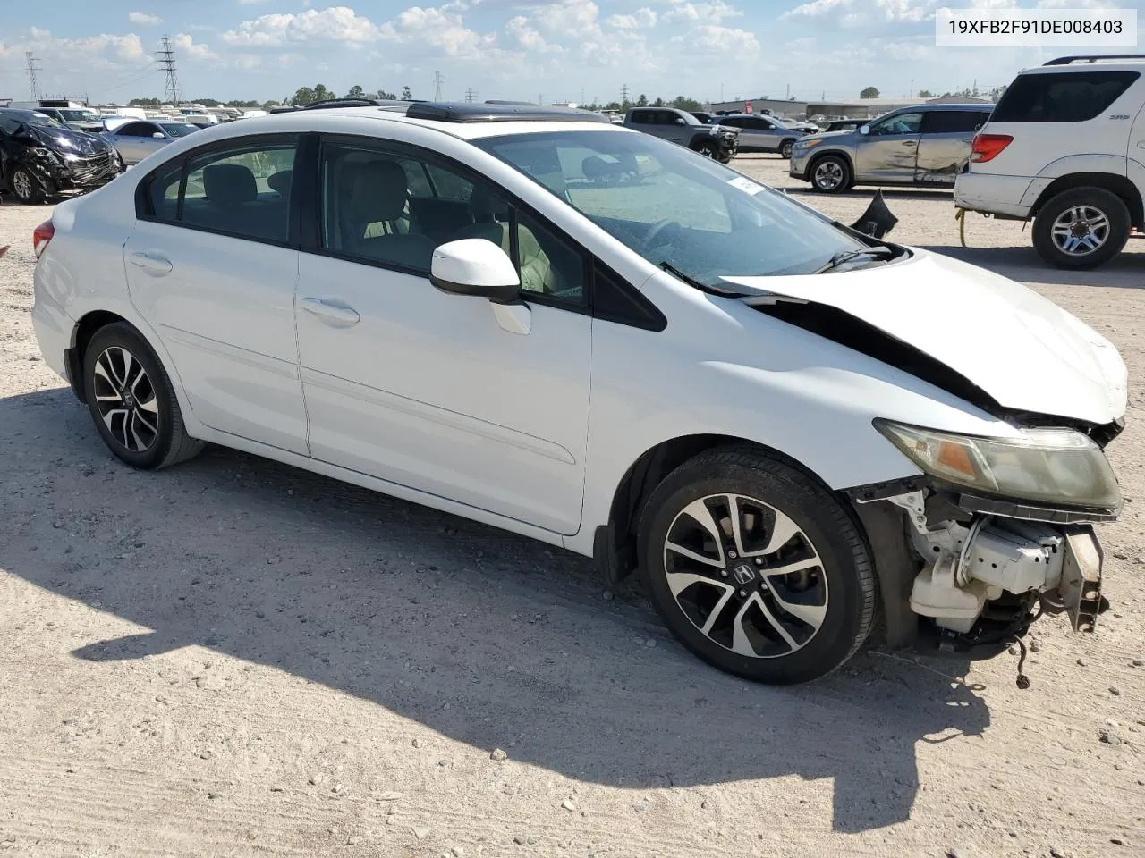 19XFB2F91DE008403 2013 Honda Civic Exl