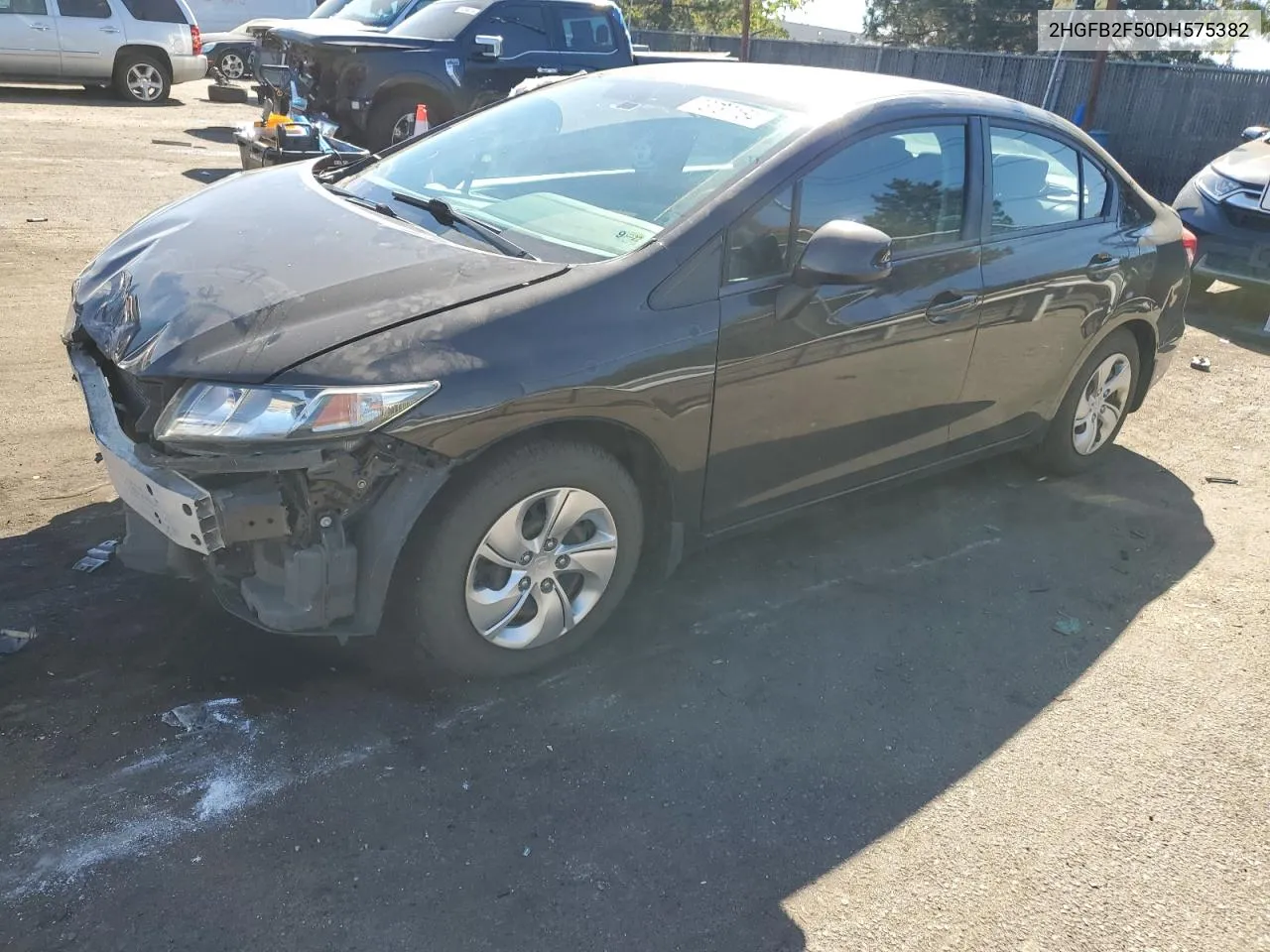 2HGFB2F50DH575382 2013 Honda Civic Lx