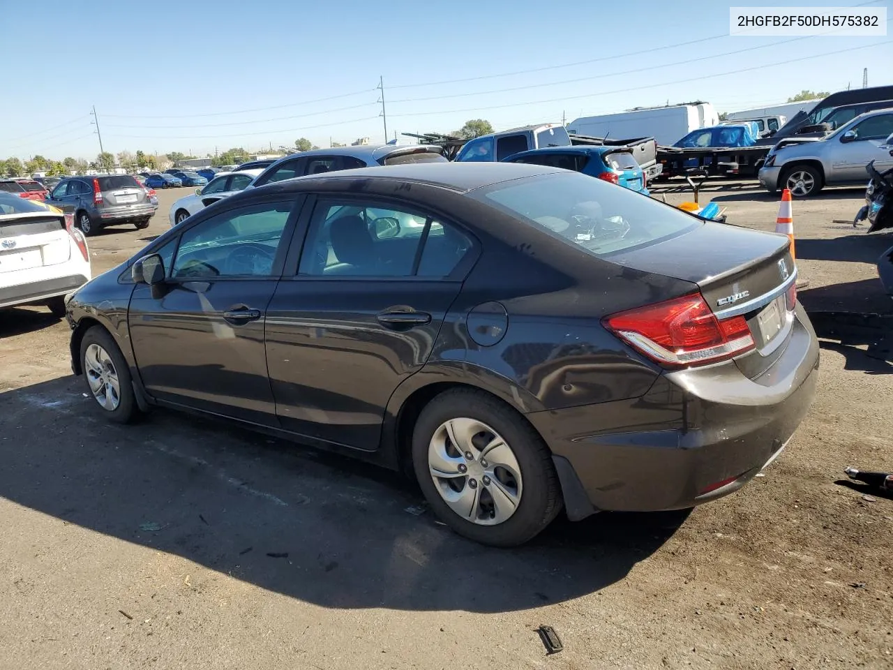 2HGFB2F50DH575382 2013 Honda Civic Lx