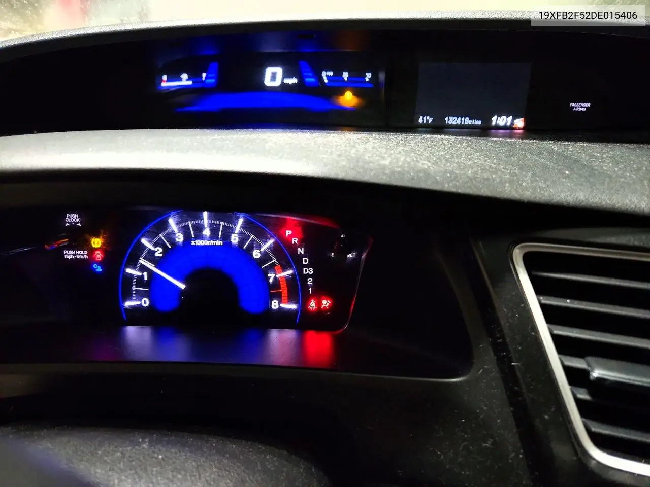 19XFB2F52DE015406 2013 Honda Civic Lx