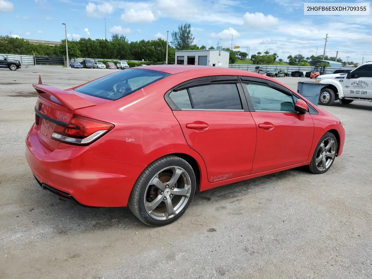 2HGFB6E5XDH709355 2013 Honda Civic Si