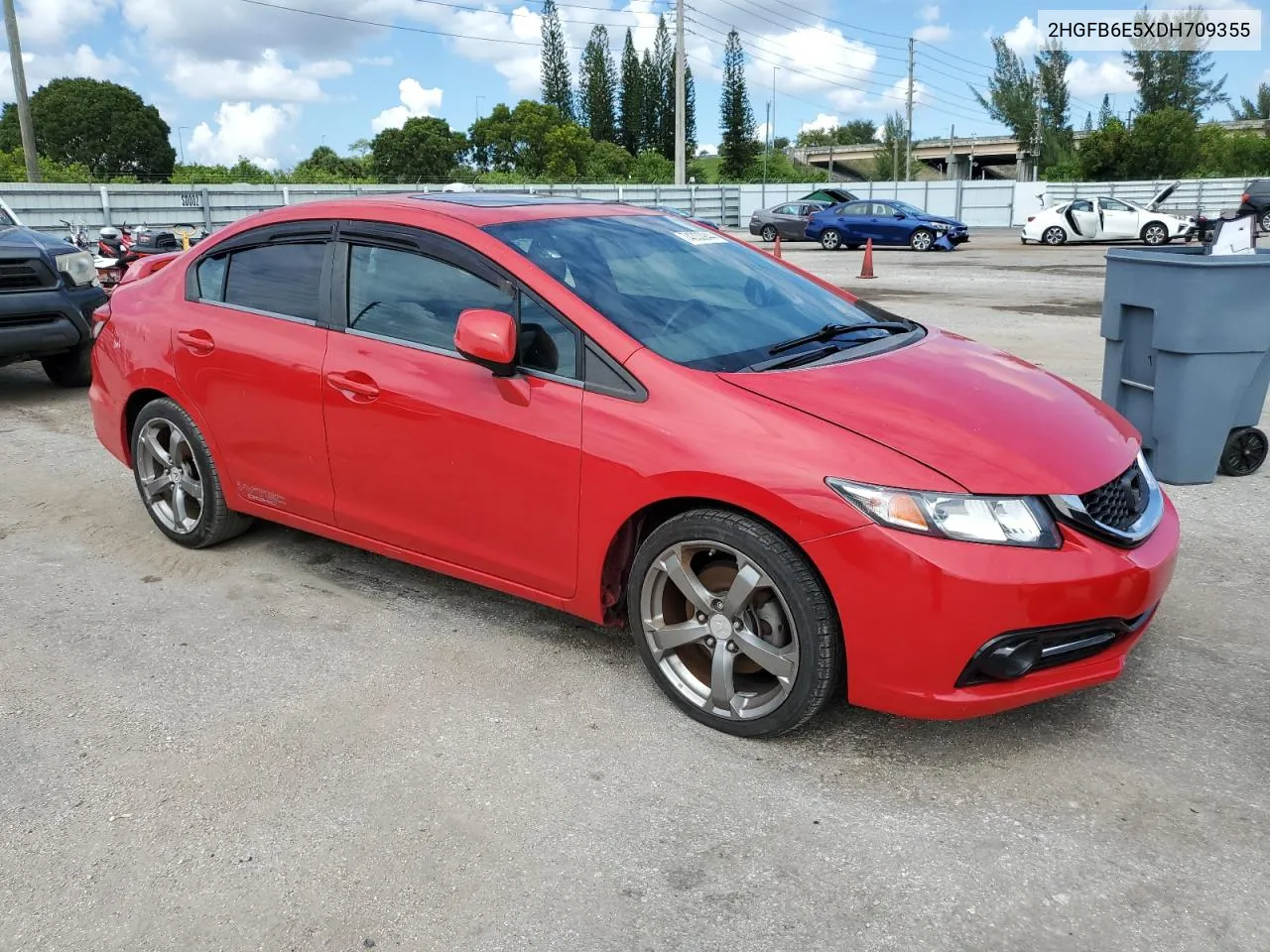 2HGFB6E5XDH709355 2013 Honda Civic Si