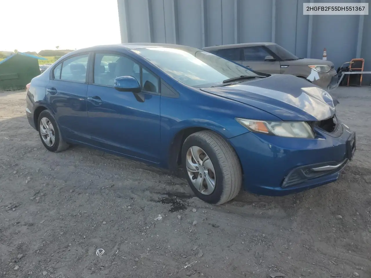 2HGFB2F55DH551367 2013 Honda Civic Lx