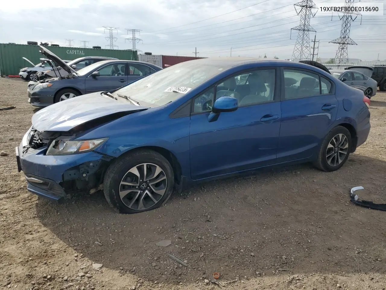 19XFB2F80DE015690 2013 Honda Civic Ex
