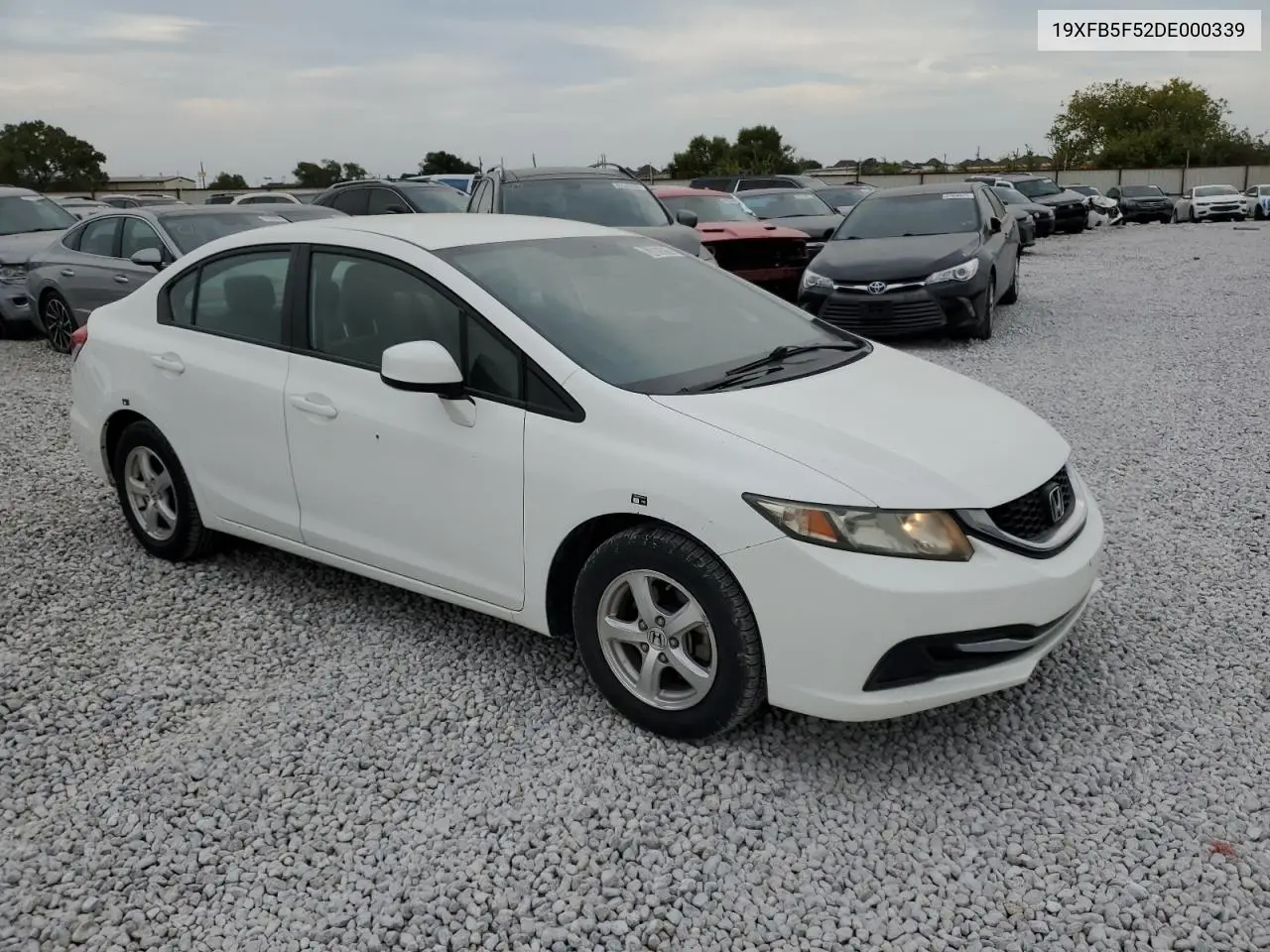 19XFB5F52DE000339 2013 Honda Civic Natural Gas