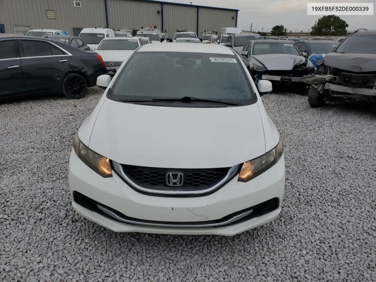 19XFB5F52DE000339 2013 Honda Civic Natural Gas