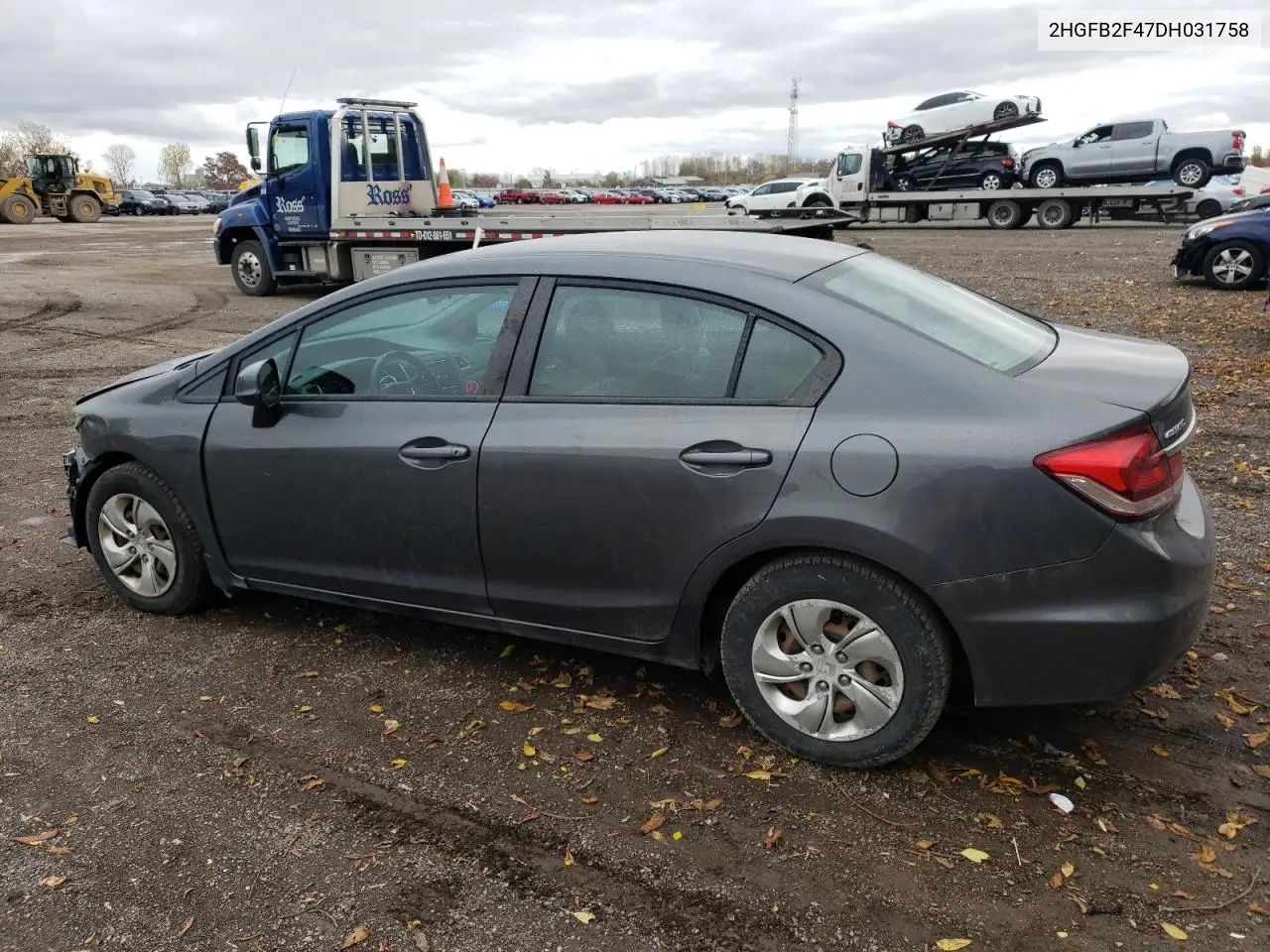 2HGFB2F47DH031758 2013 Honda Civic Lx
