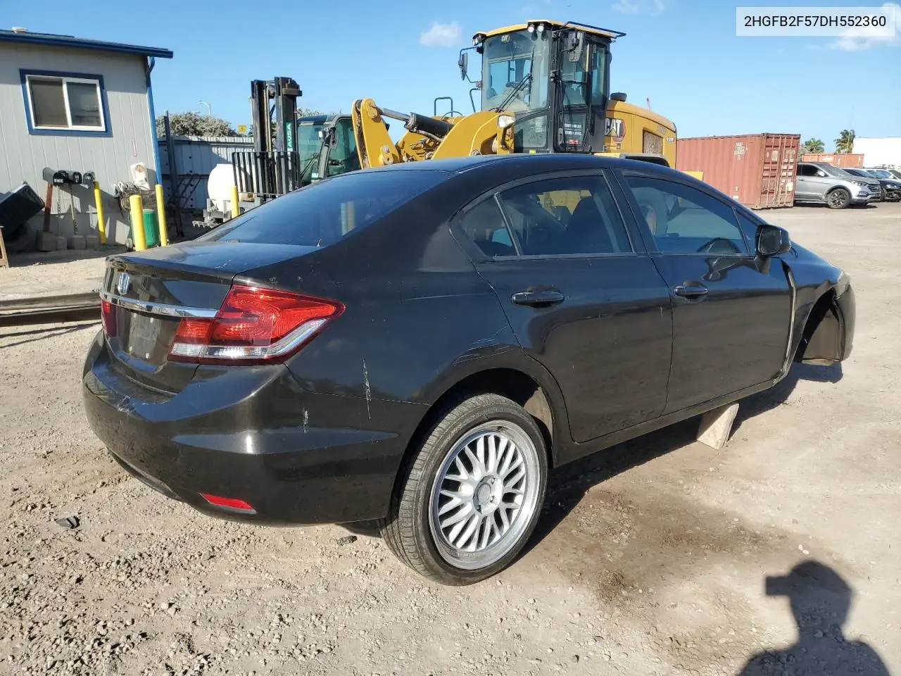2HGFB2F57DH552360 2013 Honda Civic Lx