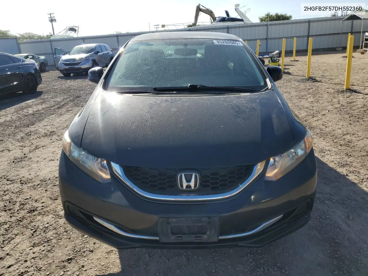 2HGFB2F57DH552360 2013 Honda Civic Lx