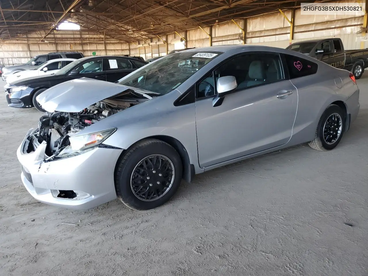 2HGFG3B5XDH530821 2013 Honda Civic Lx