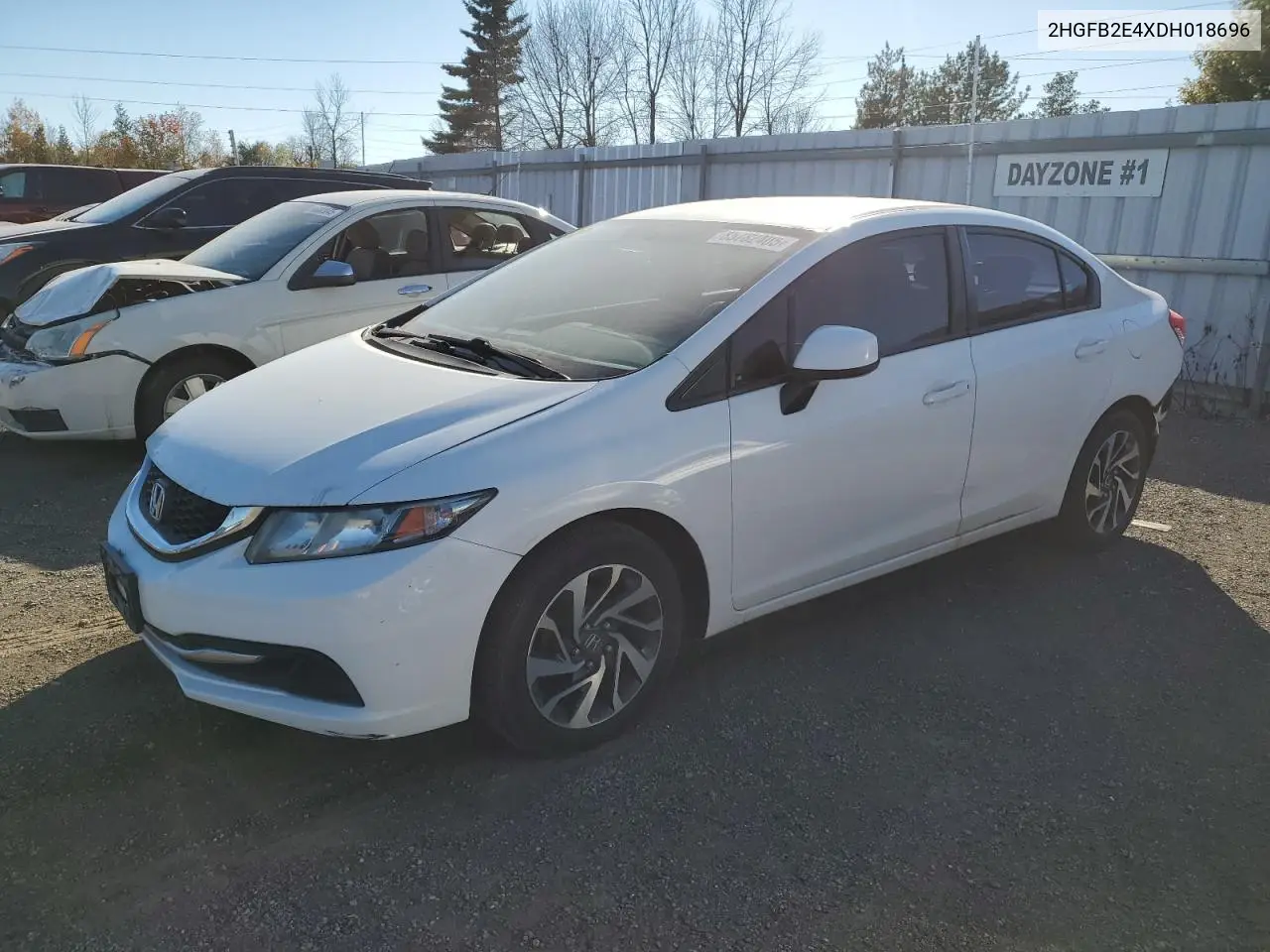 2HGFB2E4XDH018696 2013 Honda Civic Lx