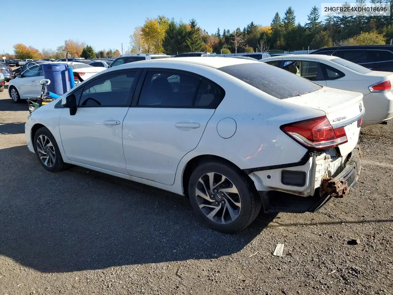 2HGFB2E4XDH018696 2013 Honda Civic Lx