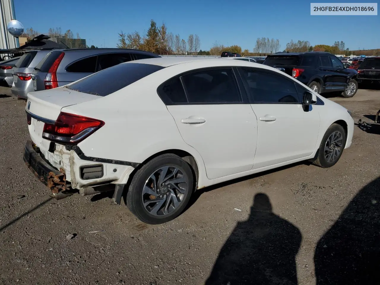 2HGFB2E4XDH018696 2013 Honda Civic Lx