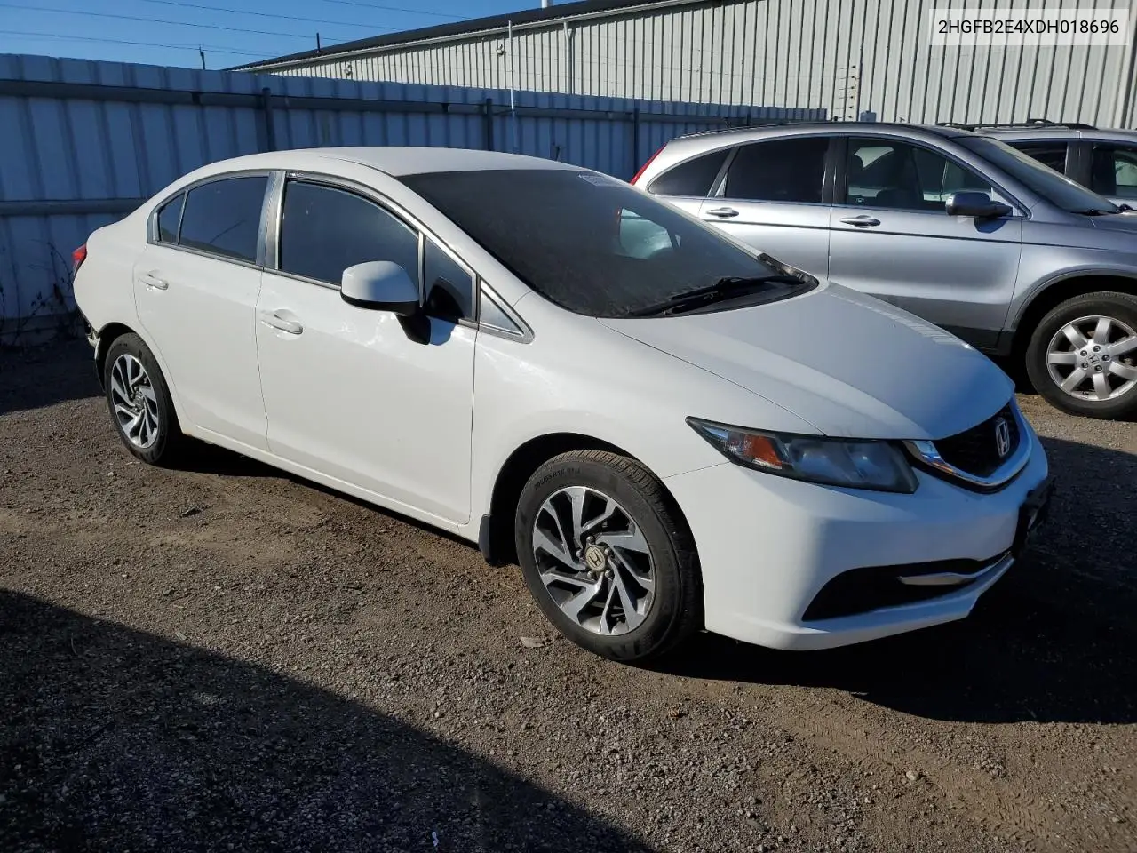 2HGFB2E4XDH018696 2013 Honda Civic Lx