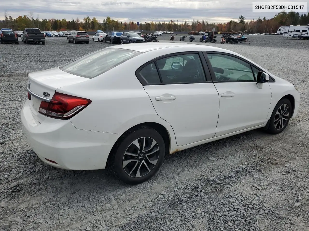2HGFB2F58DH001547 2013 Honda Civic Lx