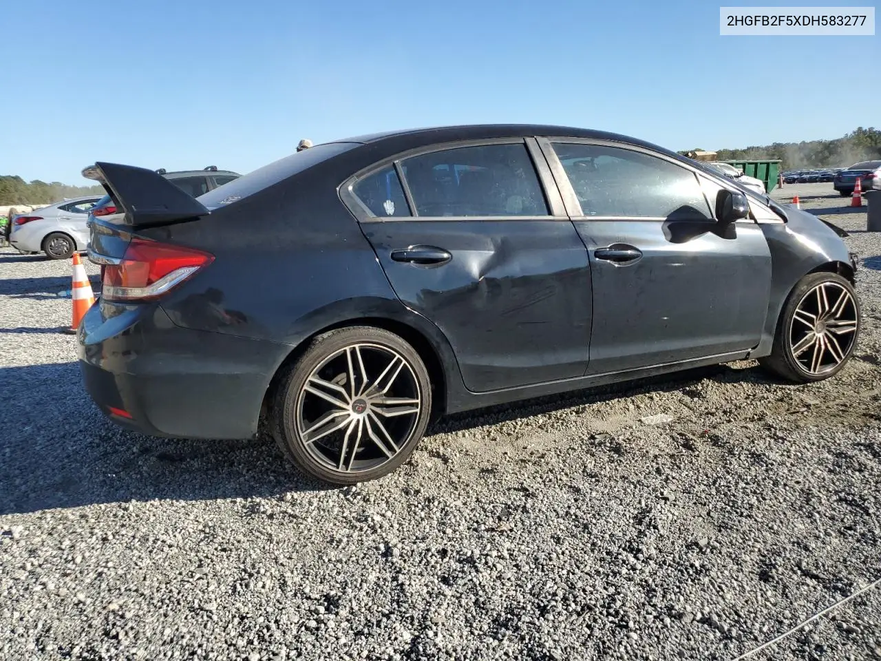 2HGFB2F5XDH583277 2013 Honda Civic Lx