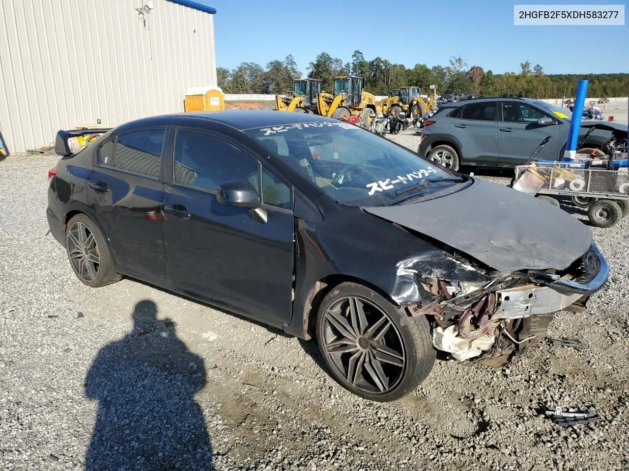 2HGFB2F5XDH583277 2013 Honda Civic Lx