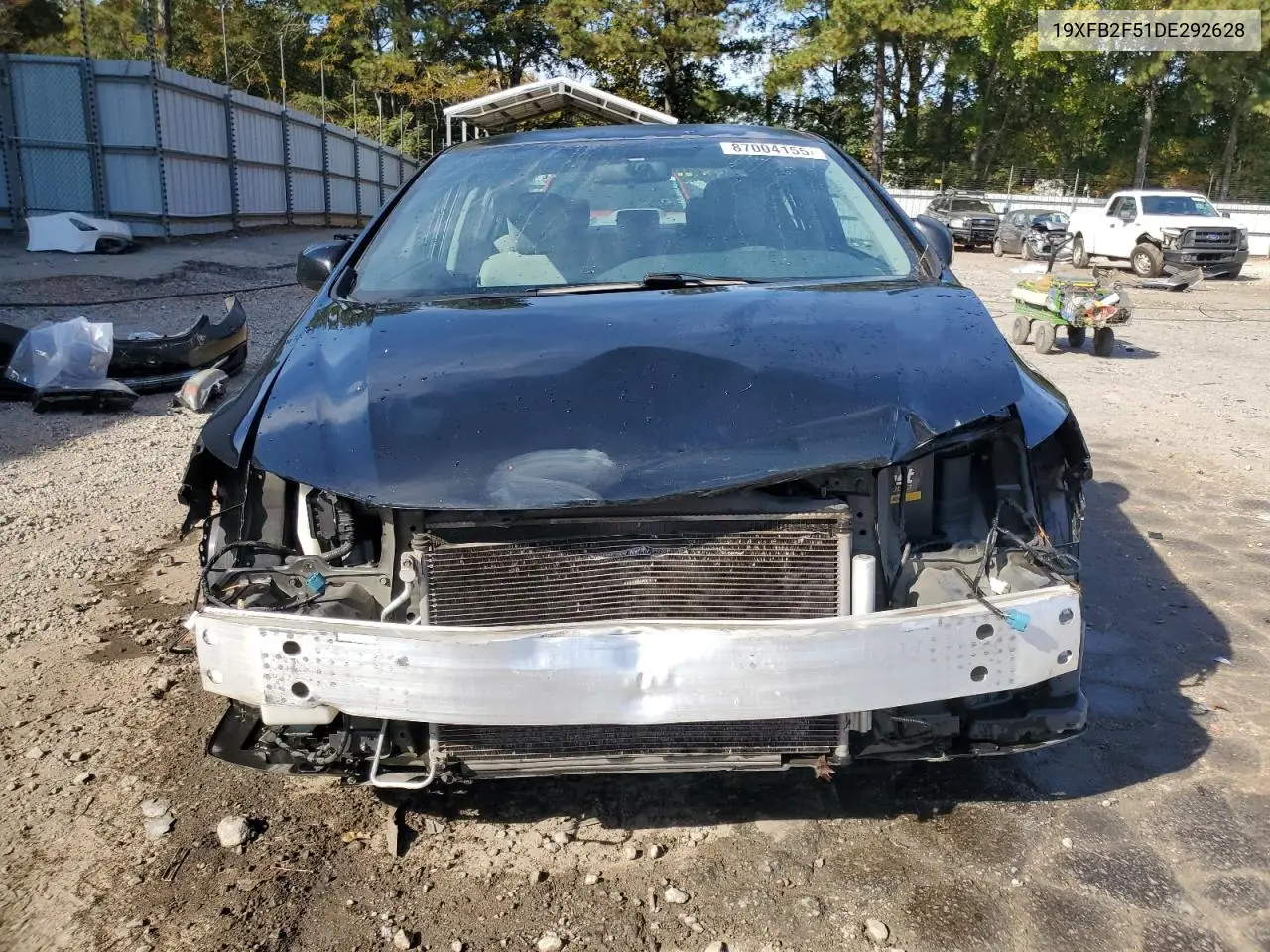 19XFB2F51DE292628 2013 Honda Civic Lx