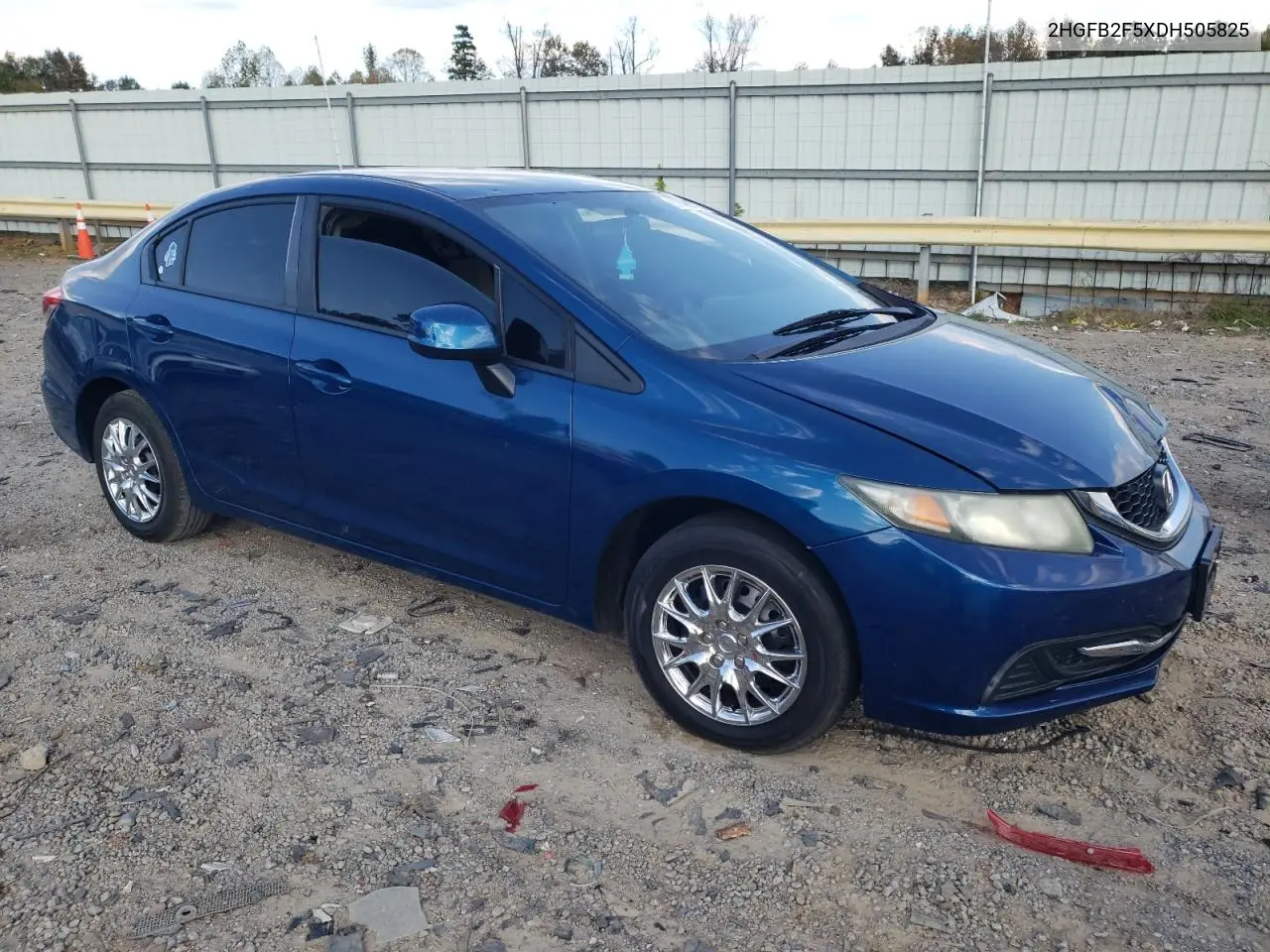 2HGFB2F5XDH505825 2013 Honda Civic Lx
