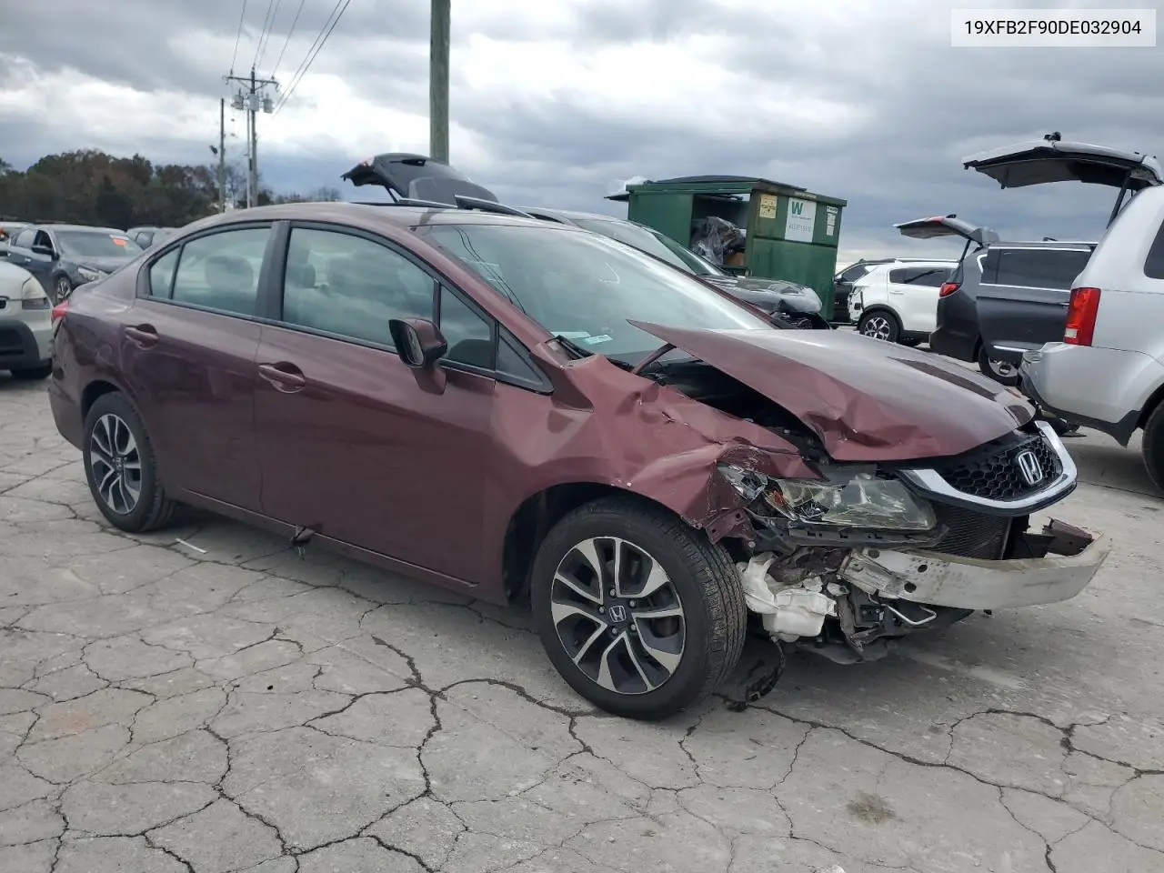 19XFB2F90DE032904 2013 Honda Civic Exl